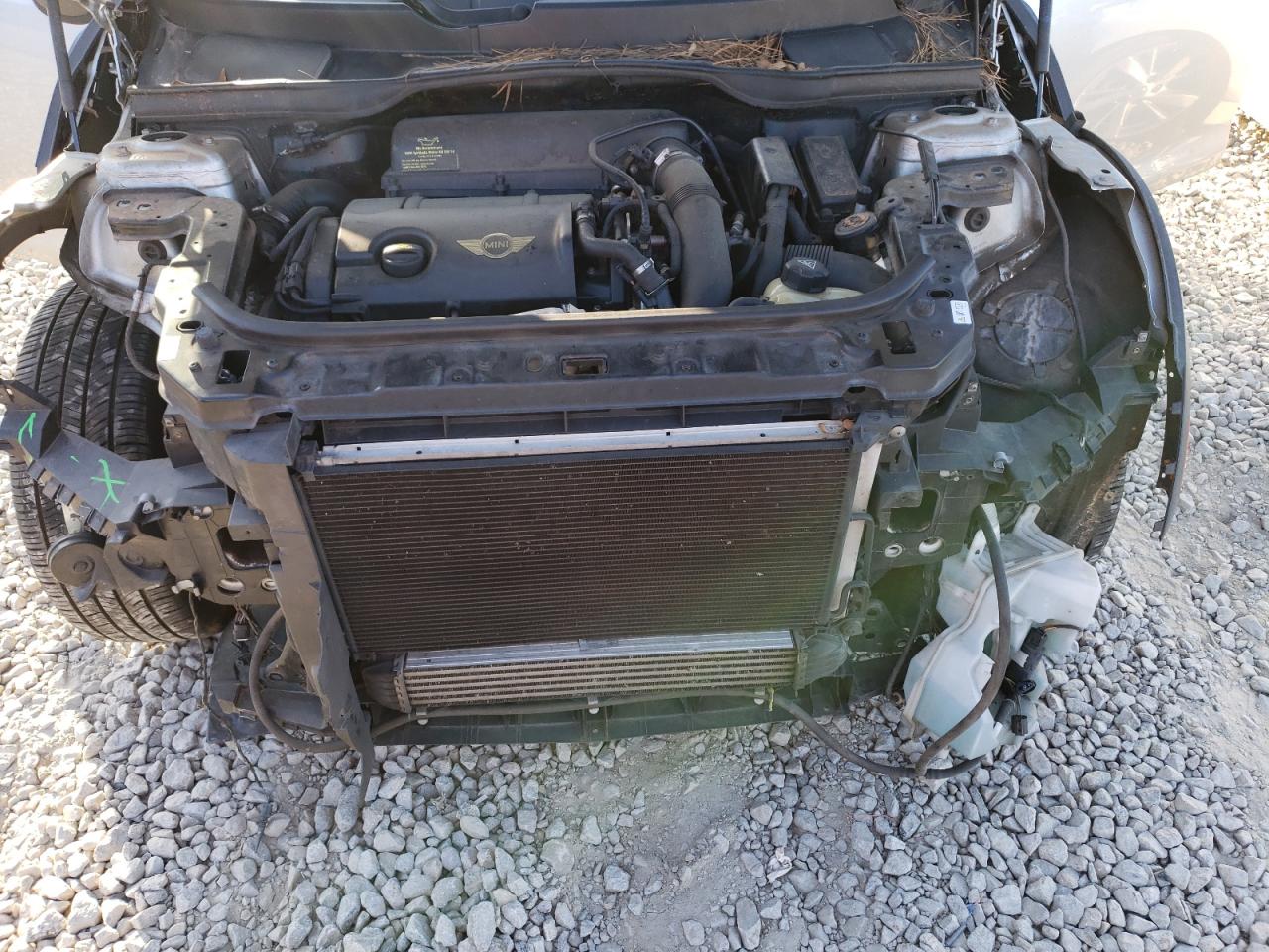2013 MINI Cooper VIN WMWZC3C58DWP20623 Copart auction photo, front end damage thumbnail 11