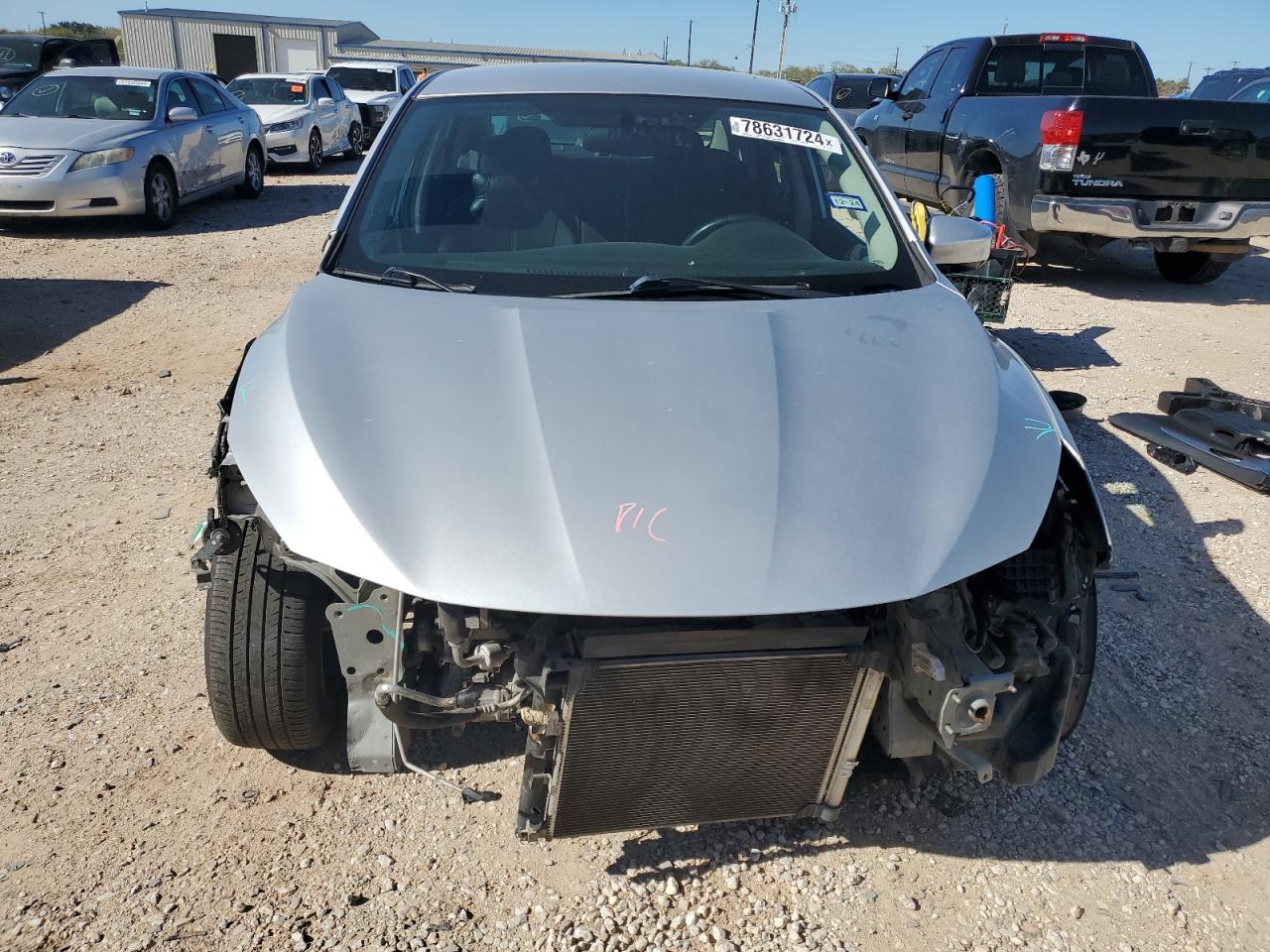 2018 Nissan Sentra VIN 3N1AB7APXJY252397 Copart auction photo, front end damage thumbnail 5