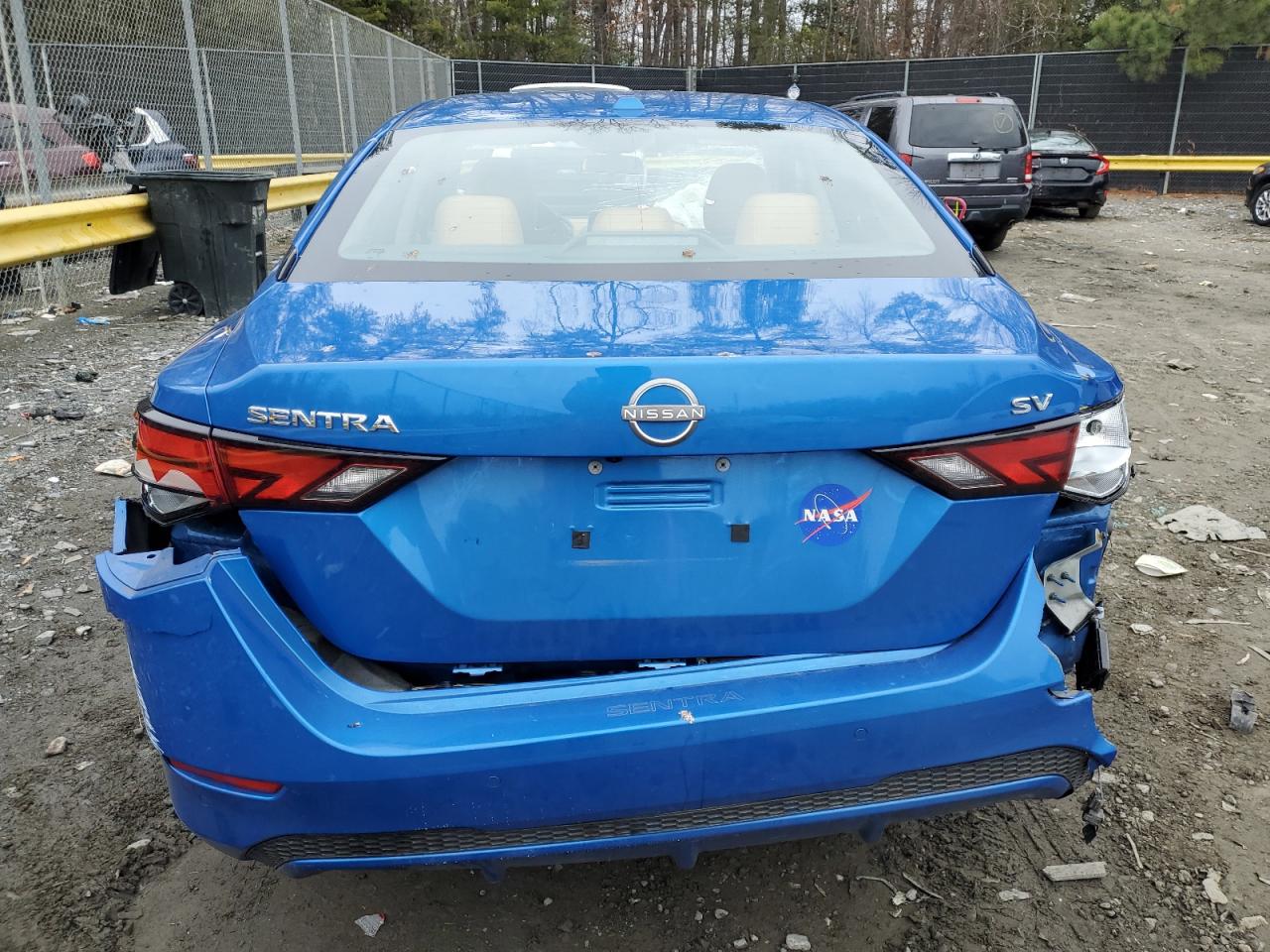 2024 Nissan Sentra VIN 3N1AB8CV5RY229607 Copart auction photo, all over damage thumbnail 6