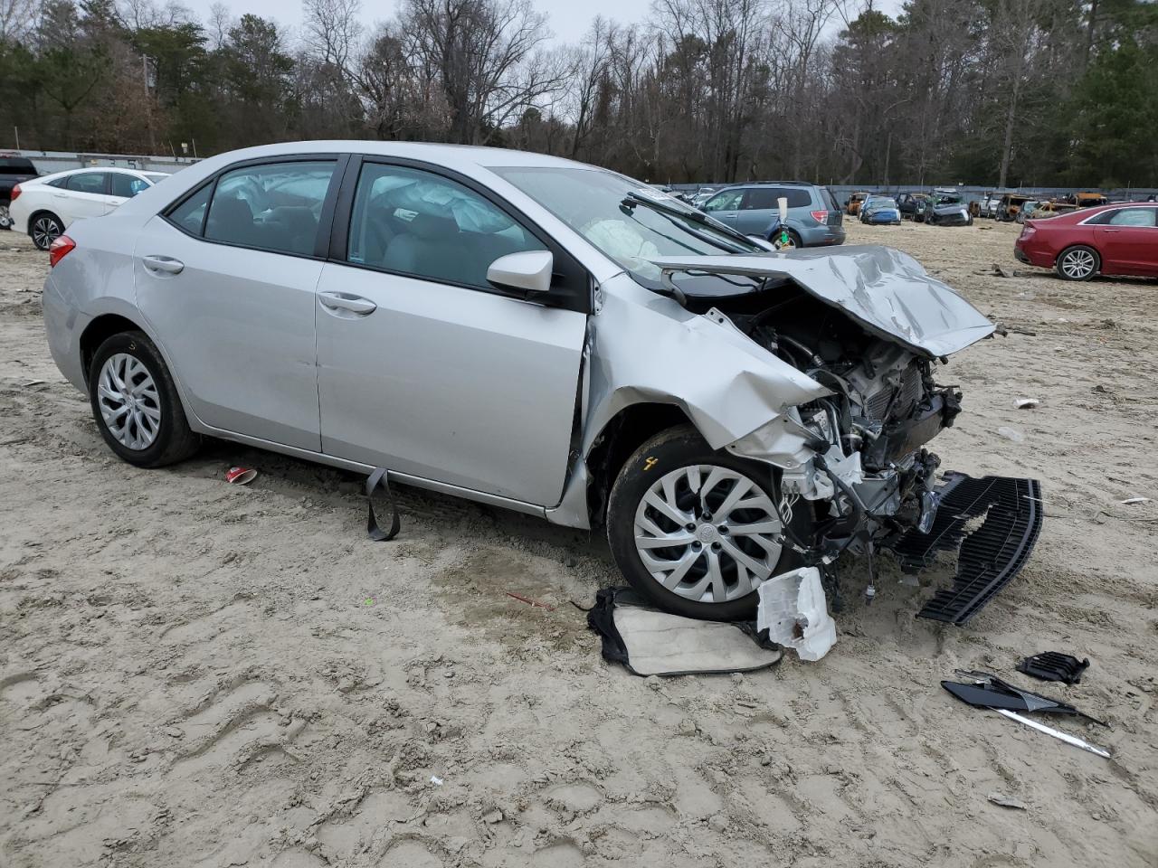 2017 Toyota Corolla VIN 2T1BURHE2HC938780 Copart auction photo, mechanical / front end damage thumbnail 4