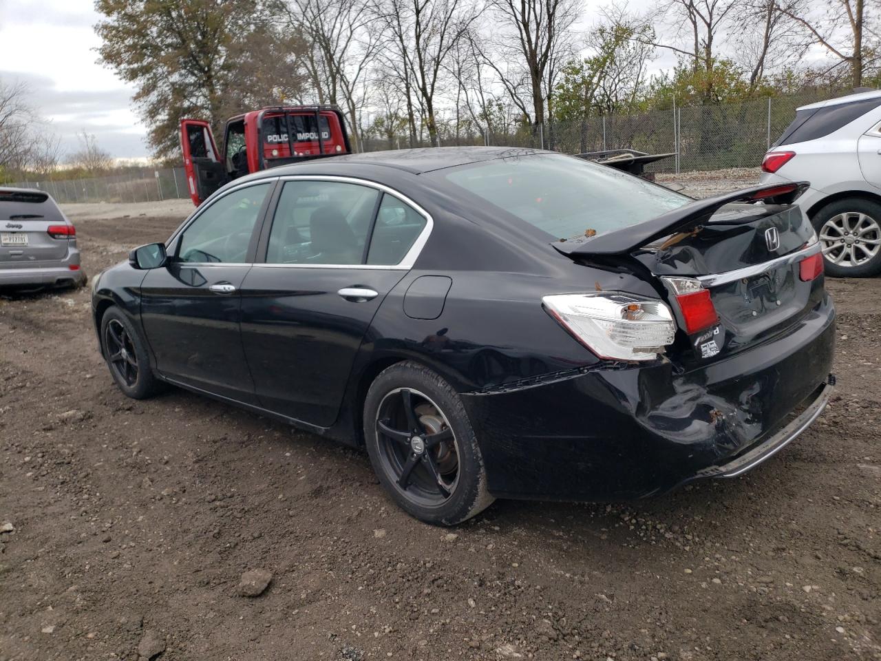 2013 Honda Accord VIN 1HGCR2F74DA071819 Copart auction photo, rear end / minor dent/scratches damage thumbnail 2