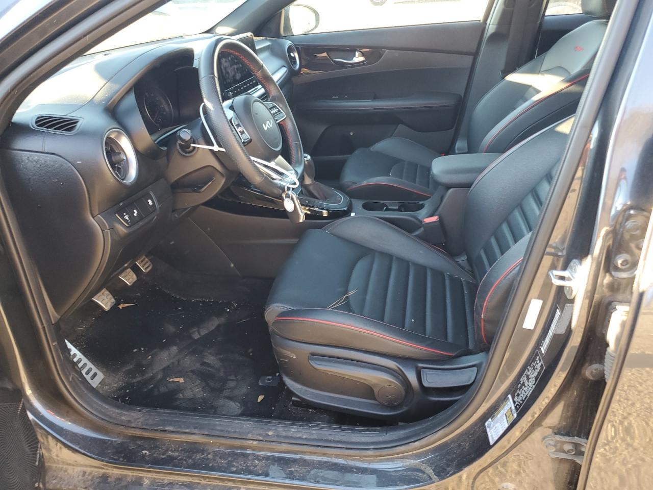 2022 KIA Forte VIN 3KPF44AC0NE447067 Copart auction photo, top/roof / front end damage thumbnail 7