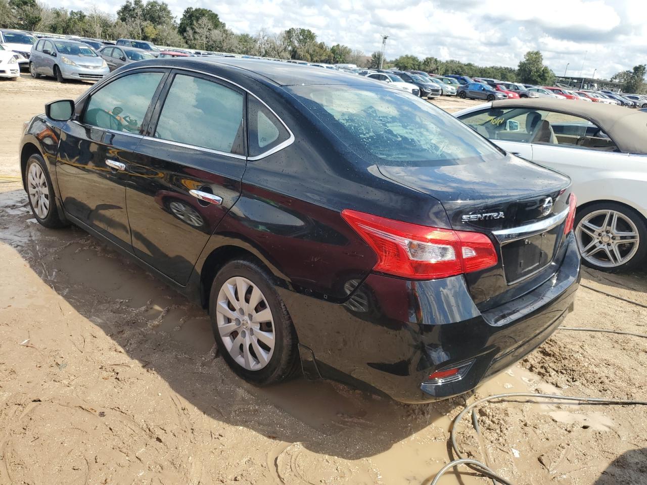 2019 Nissan Sentra VIN 3N1AB7AP0KY242513 Copart auction photo, water/flood damage thumbnail 2