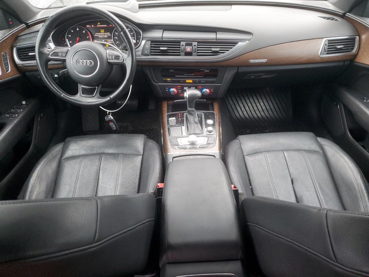 2015 Audi A7 VIN WAU2GAFC1FN004515 Copart auction photo, front end damage thumbnail 8