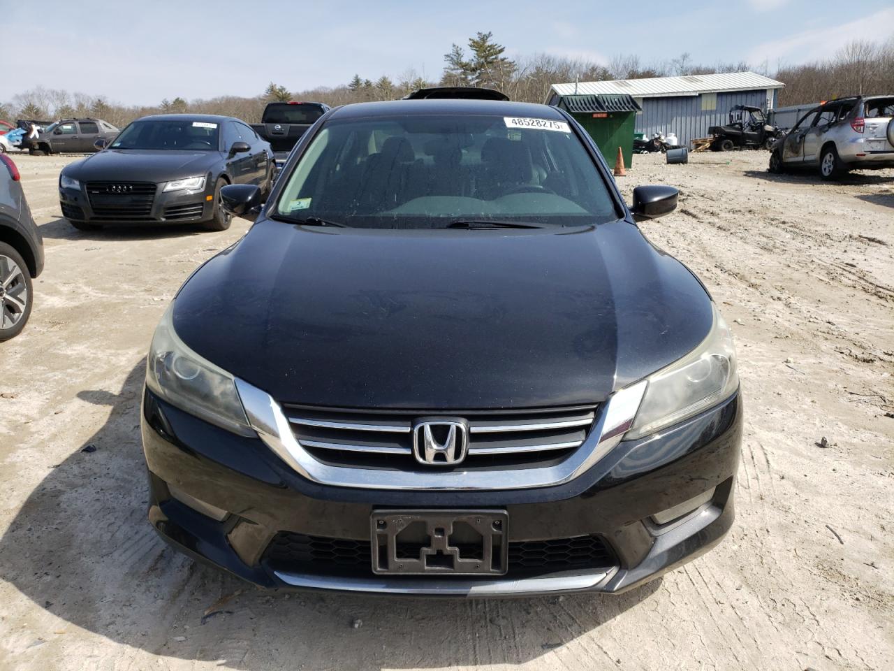 2014 Honda Accord VIN 1HGCR2F5XEA058802 Copart auction photo, side / minor dent/scratches damage thumbnail 5