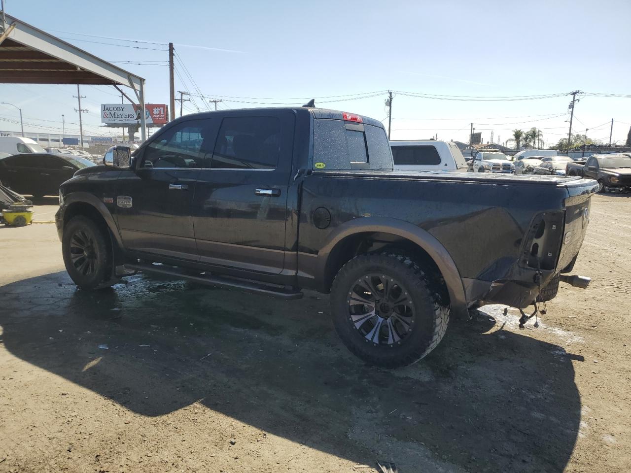 2018 RAM 1500 VIN 1C6RR7PT3JS104632 Copart auction photo, rear end damage thumbnail 2