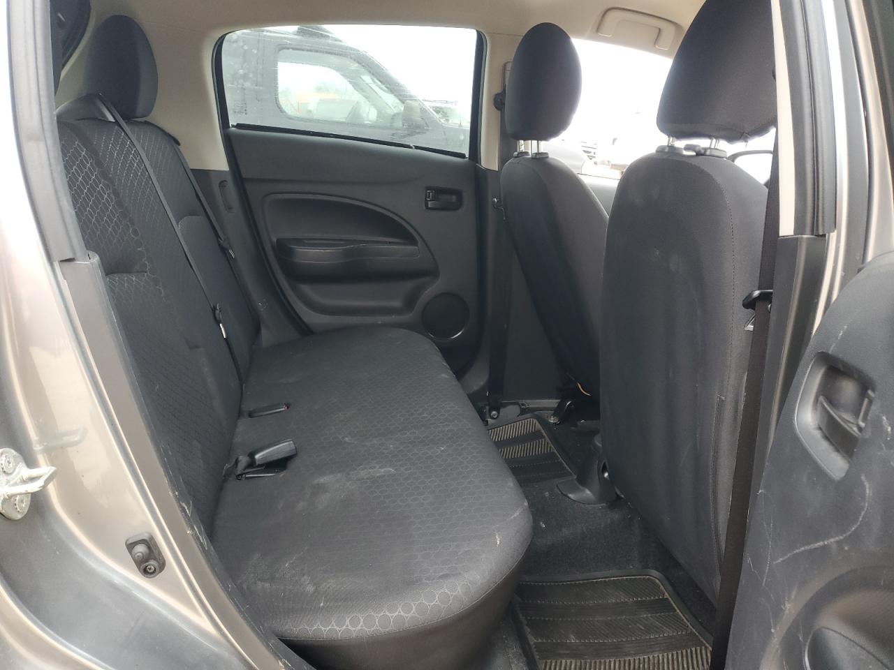 2015 Mitsubishi Mirage VIN ML32A3HJ9FH057296 Copart auction photo, rear end / side damage thumbnail 10