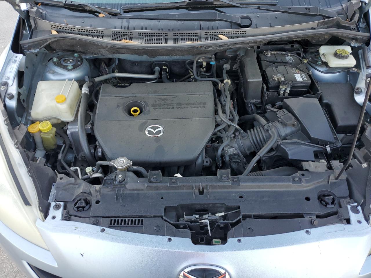 2012 Mazda 5 VIN JM1CW2BL5C0140029 Copart auction photo, front end / side damage thumbnail 14