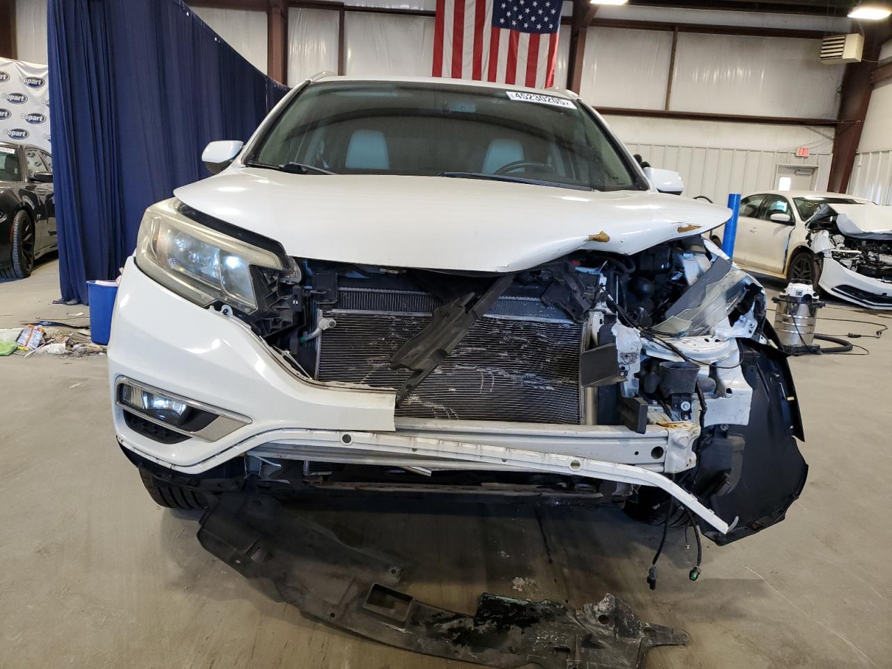 2015 Honda CR-V VIN 5J6RM3H77FL019516 Copart auction photo, front end damage thumbnail 5