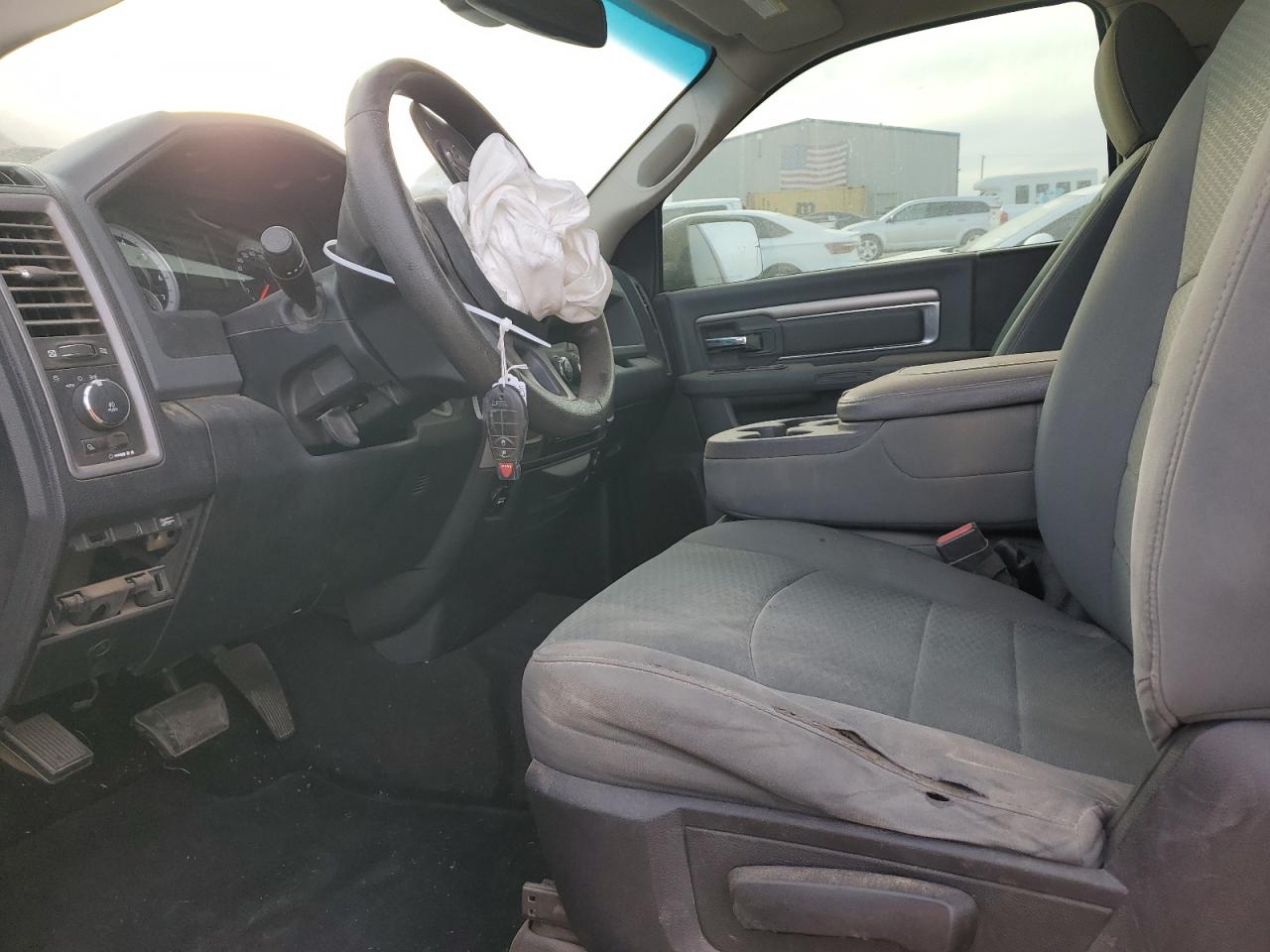 2014 RAM 1500 VIN 3C6JR6AT2EG303636 Copart auction photo, frame damage / all over damage thumbnail 7