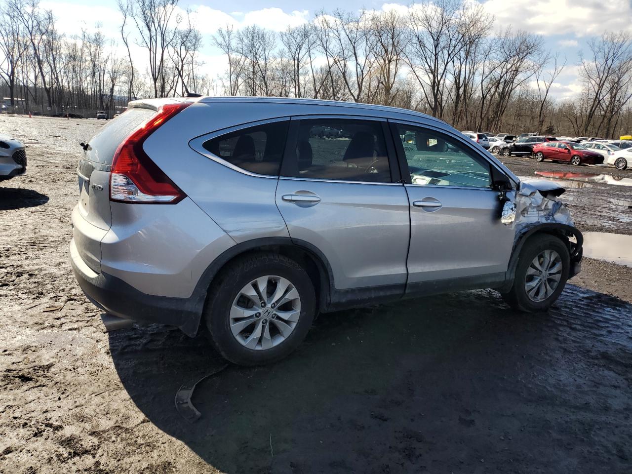 2013 Honda CR-V VIN 5J6RM4H7XDL015785 Copart auction photo, front end damage thumbnail 3