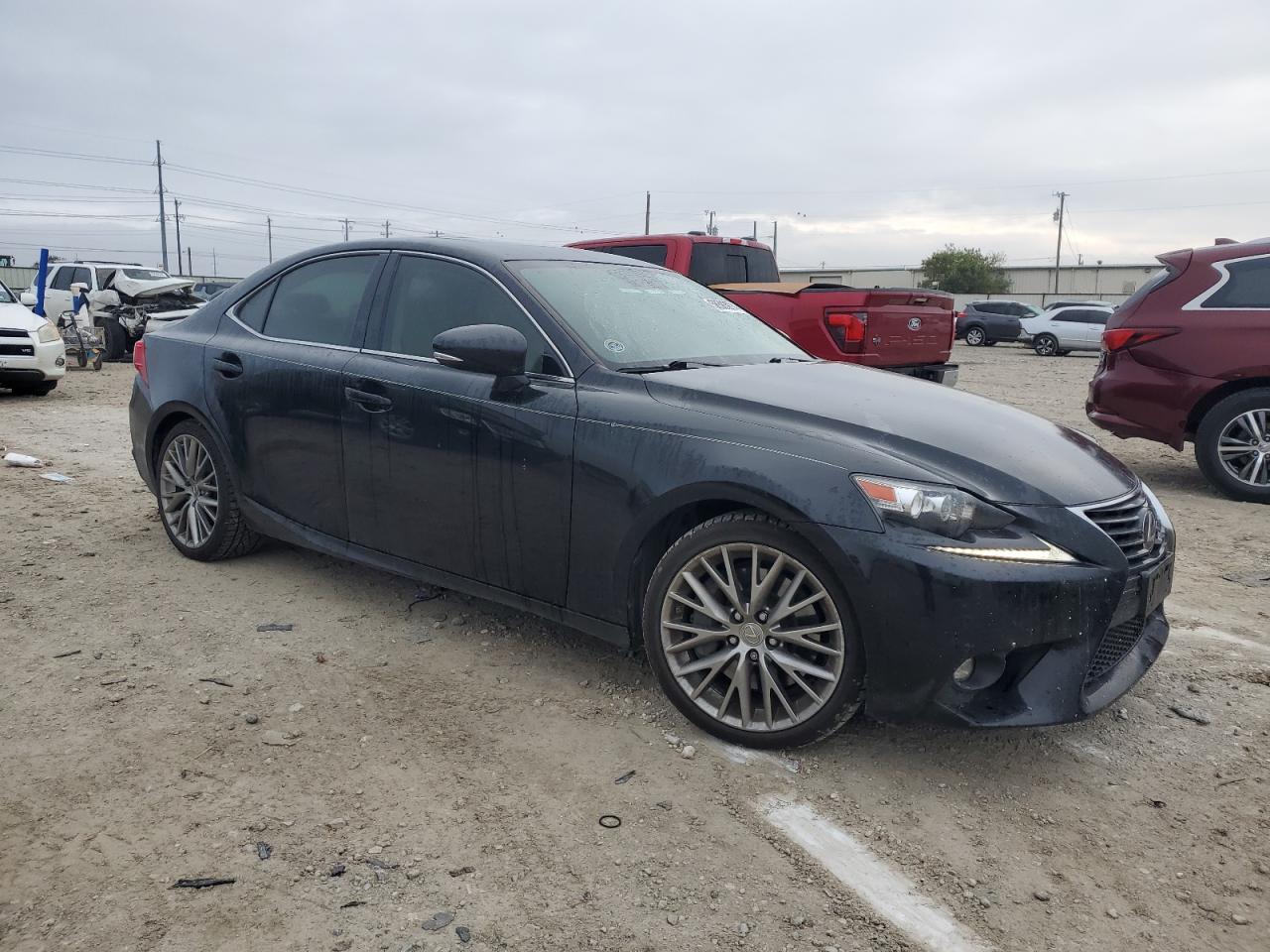 2016 Lexus IS VIN JTHBA1D2XG5014944 Copart auction photo, hail damage thumbnail 4