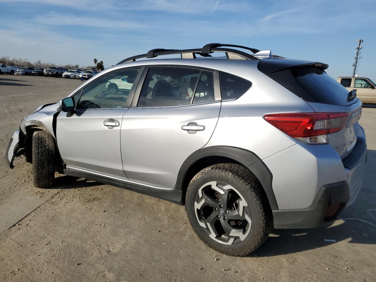 2021 Subaru XV VIN JF2GTHNC7MH685145 Copart auction photo, front end / undercarriage damage thumbnail 2