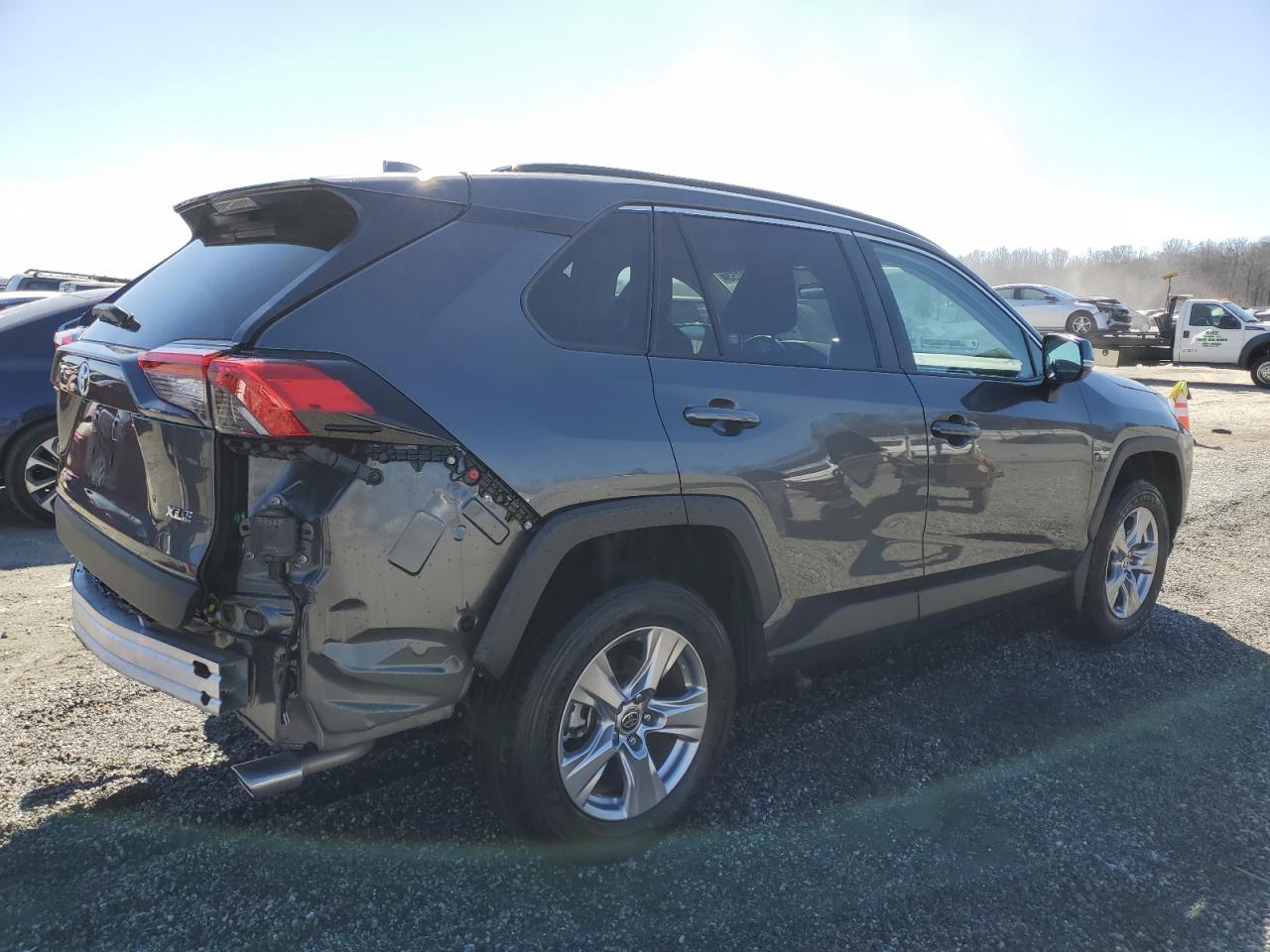 2023 Toyota RAV 4 VIN 2T3W1RFV4PW240656 Copart auction photo, rear end damage thumbnail 3