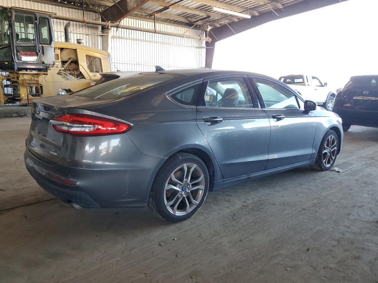 2020 Ford Fusion VIN 3FA6P0CDXLR114179 Copart auction photo, mechanical / front end damage thumbnail 3