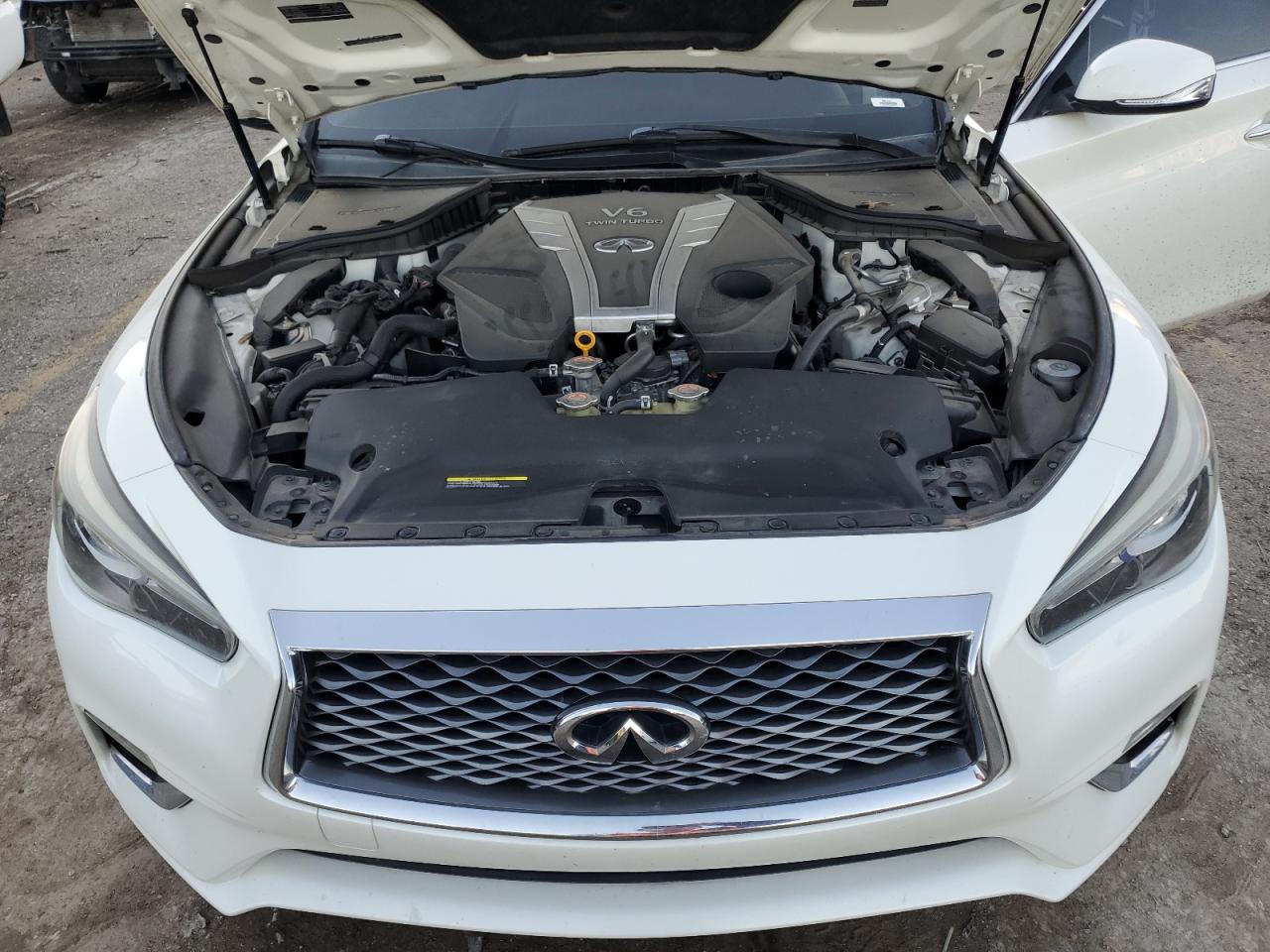 2018 Infiniti Q50 VIN JN1EV7AP2JM353607 Copart auction photo, side / rear end damage thumbnail 13