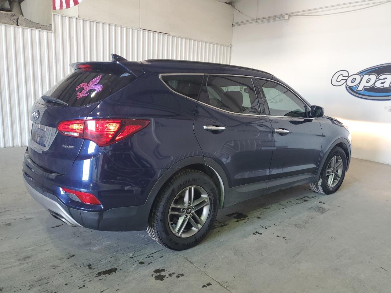 2017 Hyundai Santa Fe VIN 5XYZU3LB6HG481274 Copart auction photo, mechanical damage thumbnail 3