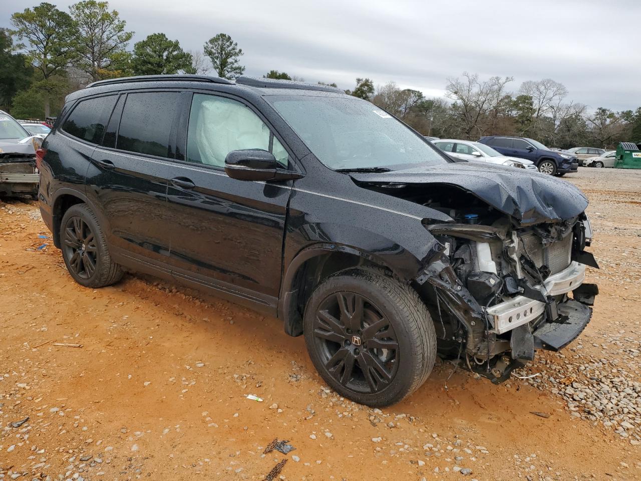 2022 Honda Pilot VIN 5FNYF6H77NB025959 Copart auction photo, front end damage thumbnail 4