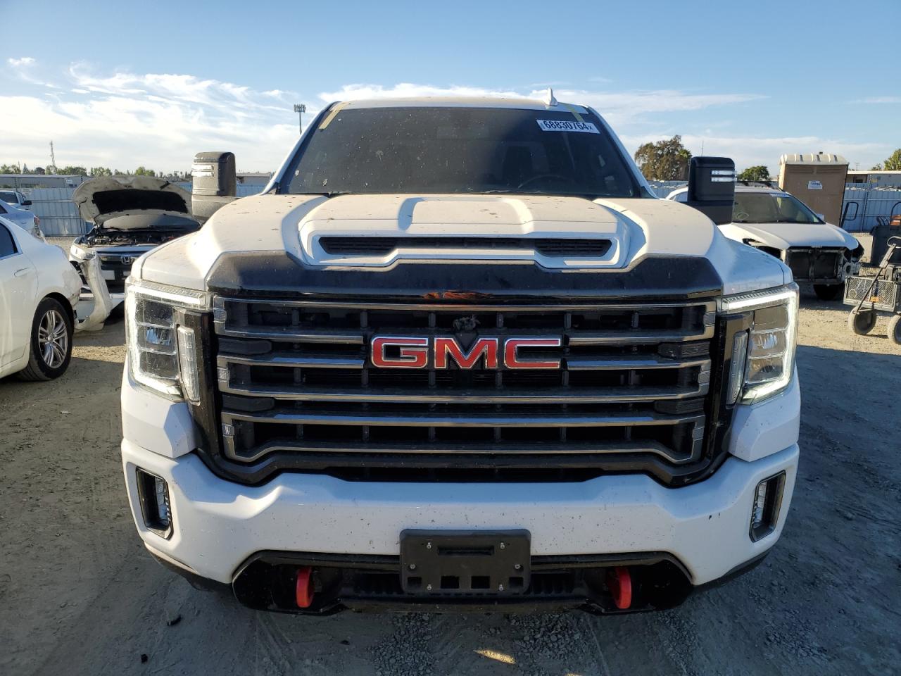 2021 GMC Sierra VIN 1GT49PE76MF311053 Copart auction photo, minor dent/scratches damage thumbnail 5