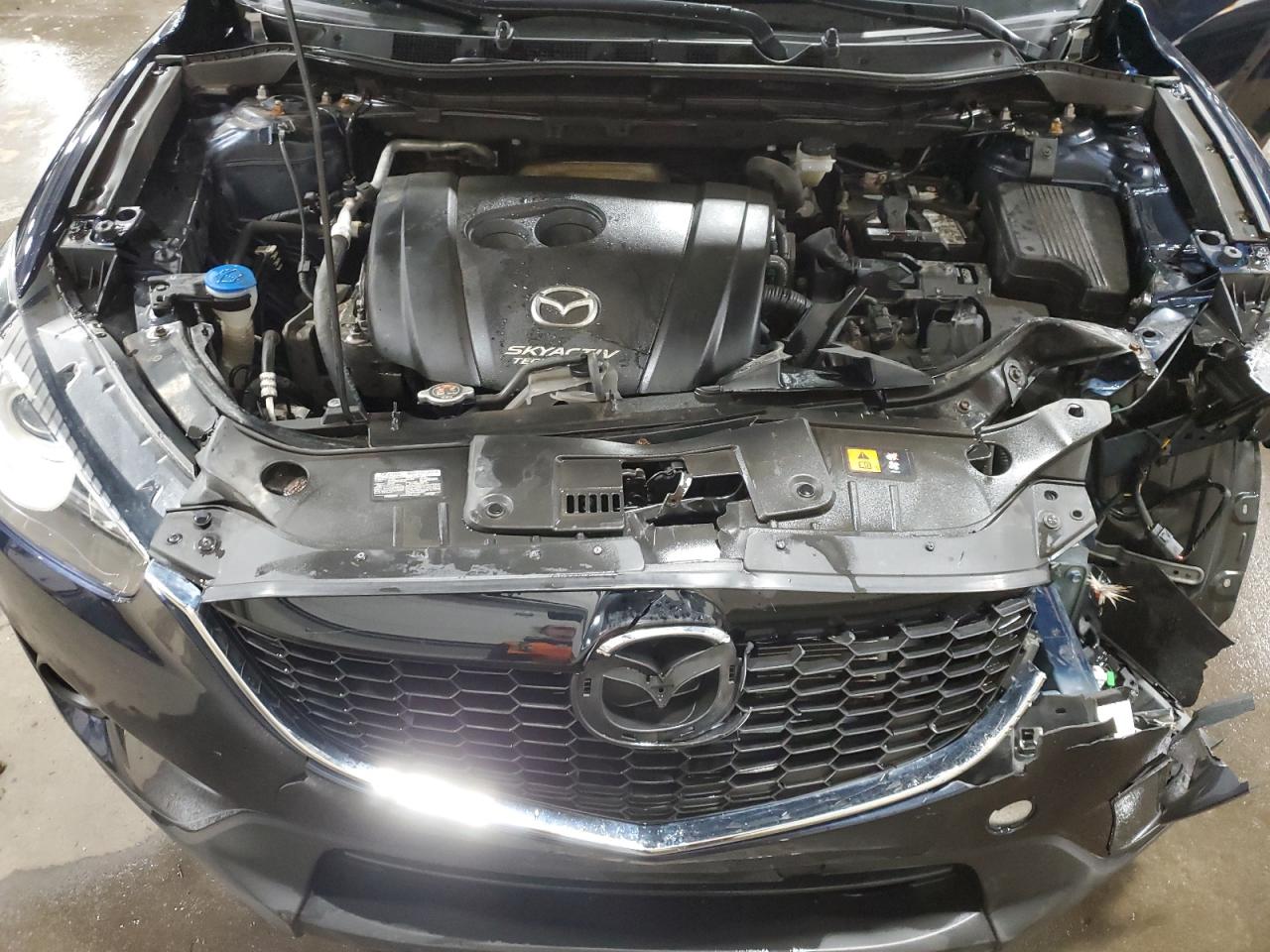 2015 Mazda CX-5 VIN JM3KE4CY1F0540136 Copart auction photo, front end / hail damage thumbnail 13