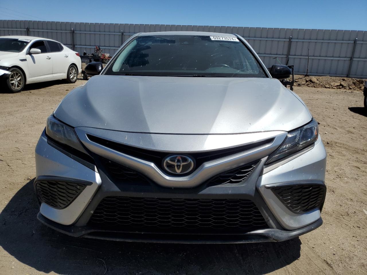 2021 Toyota Camry VIN 4T1G11AK6MU427050 Copart auction photo, front end damage thumbnail 5