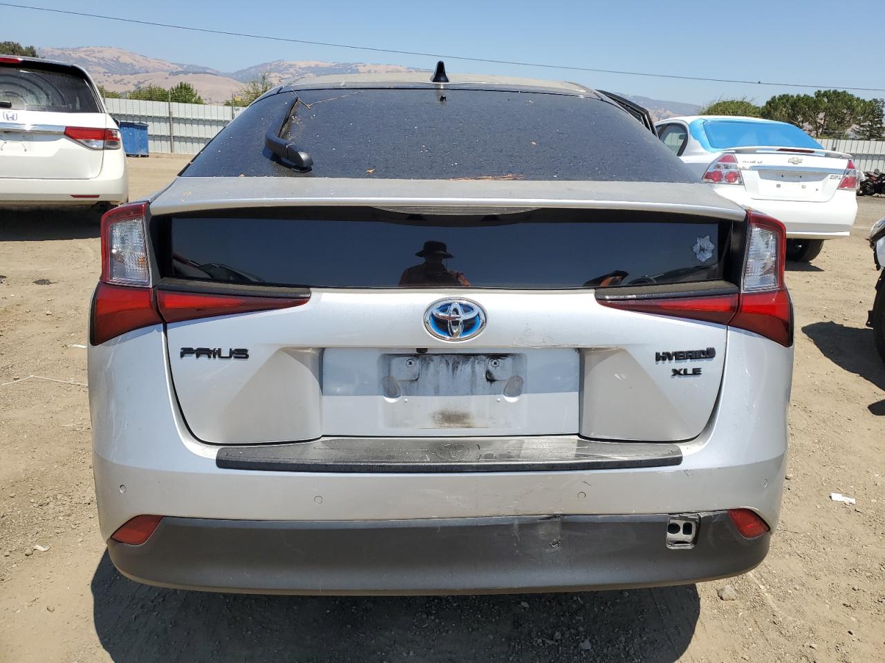 2022 Toyota Prius VIN JTDKAMFUXN3168581 Copart auction photo, side damage thumbnail 6