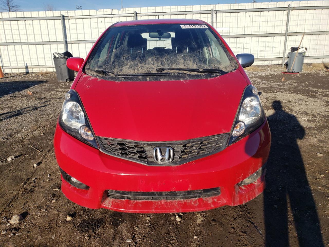 2013 Honda Fit VIN JHMGE8H56DC072189 Copart auction photo, rear end / minor dent/scratches damage thumbnail 5