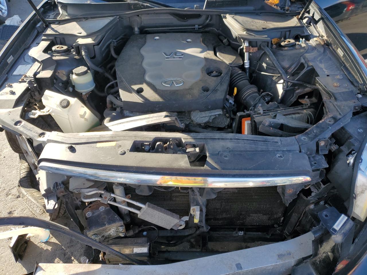 2008 Infiniti FX VIN JNRAS08W78X209407 Copart auction photo, front end damage thumbnail 13