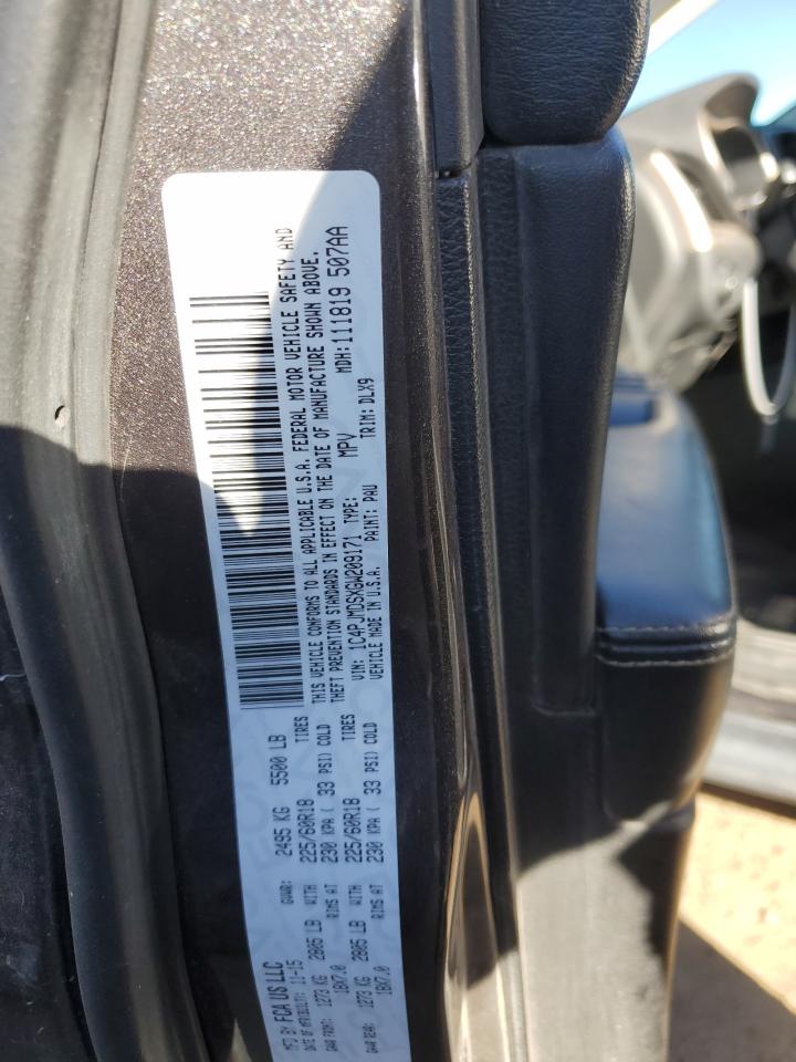 2016 Jeep Grand Cherokee VIN 1C4PJMDSXGW209171 Copart auction photo, front end damage thumbnail 13