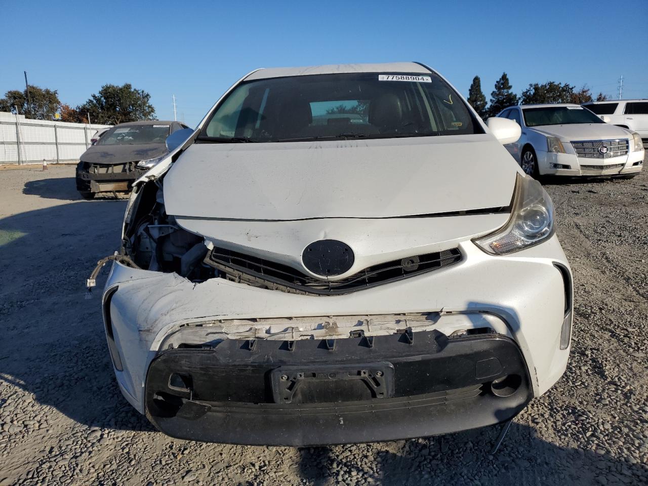 2015 Toyota Prius VIN JTDZN3EU7FJ032789 Copart auction photo, front end / rear end damage thumbnail 5