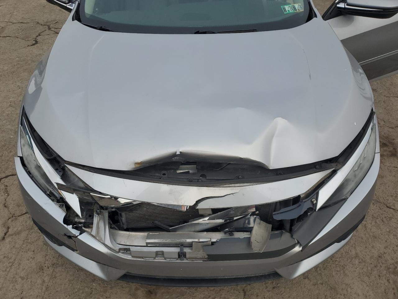 2016 Honda Civic VIN 2HGFC1F95GH635123 Copart auction photo, rear end damage thumbnail 11