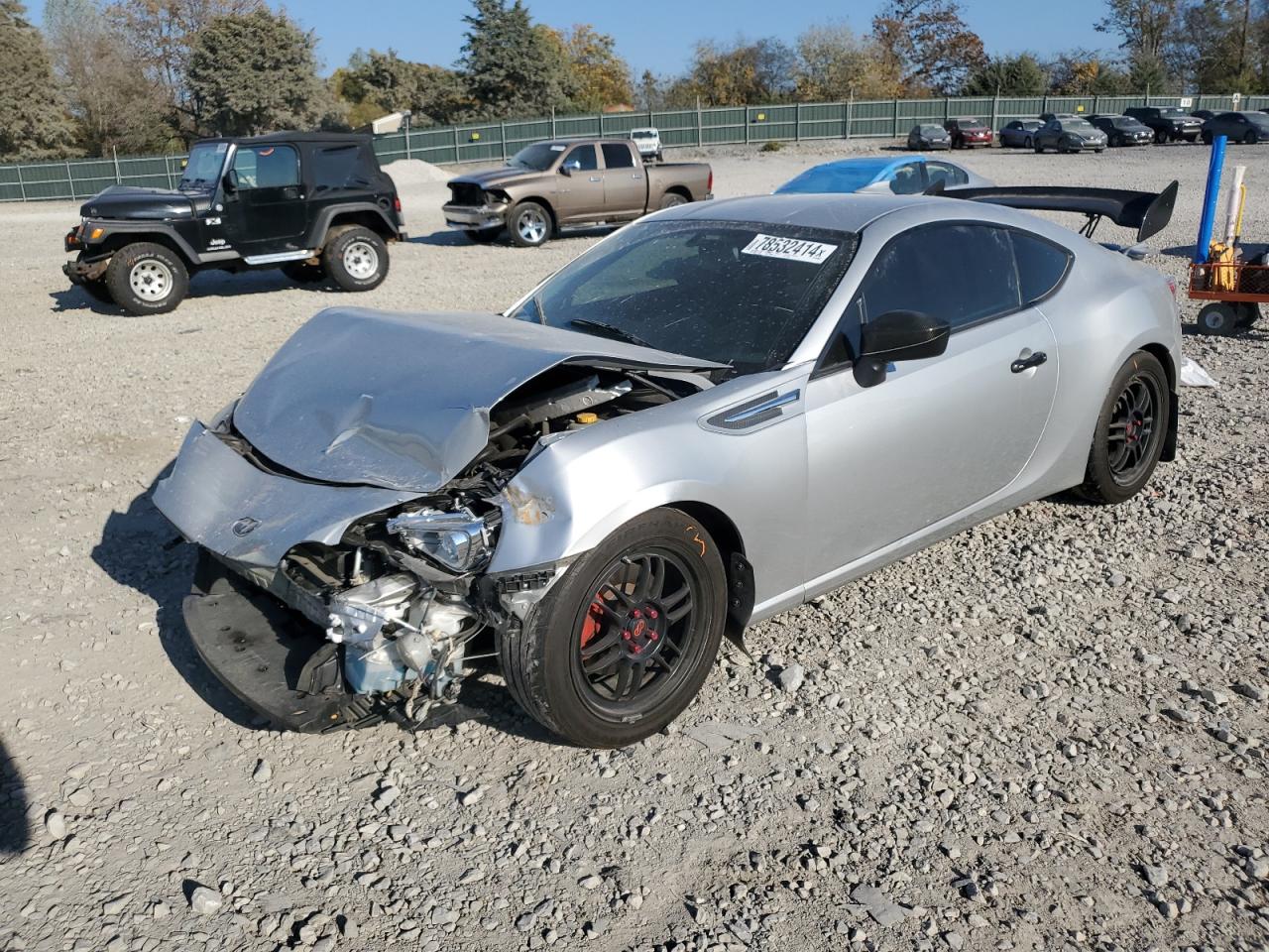 2013 Subaru BRZ VIN JF1ZCAC15D1613598