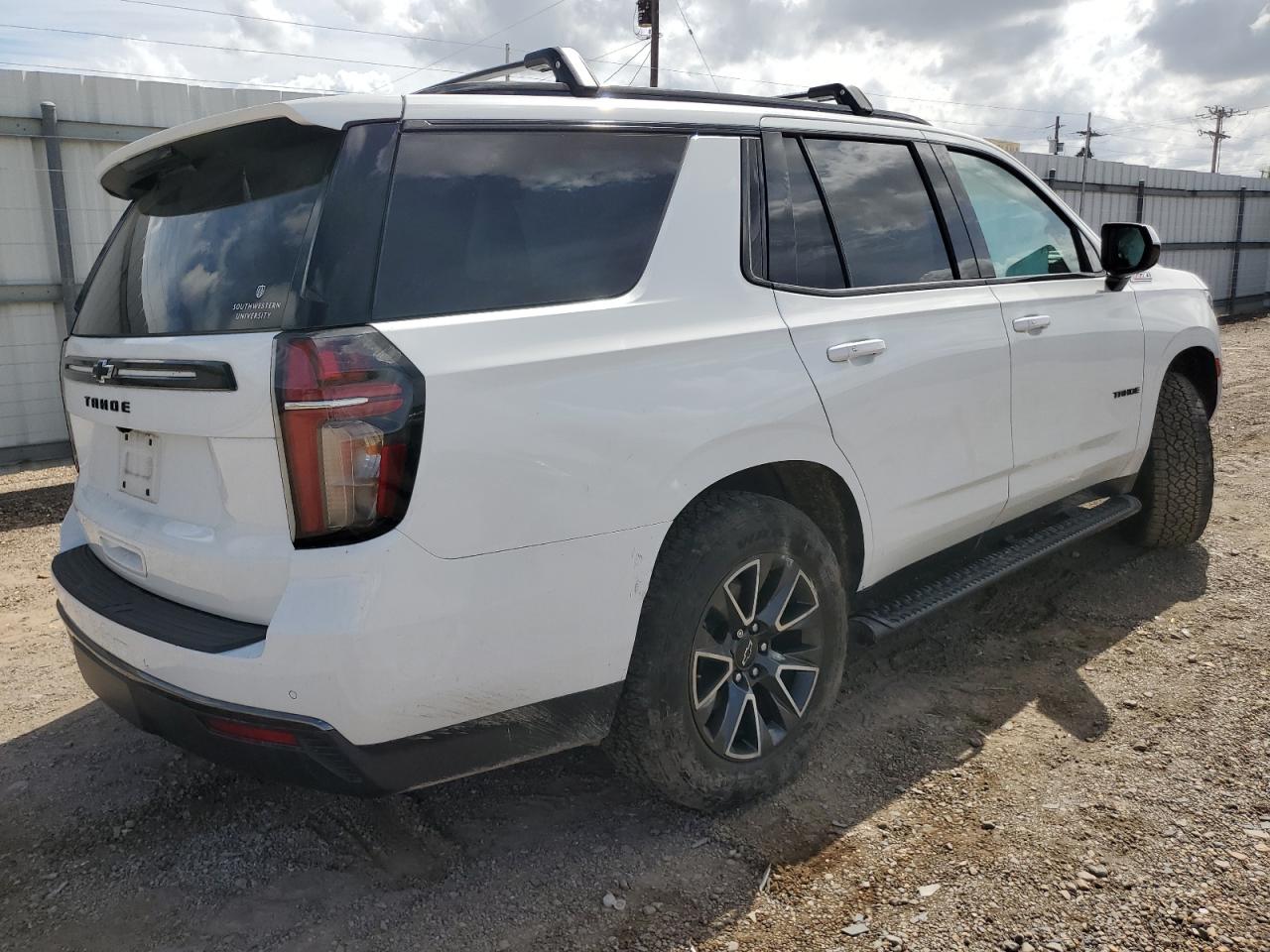 2022 Chevrolet Tahoe VIN 1GNSKPKD1NR129757 Copart auction photo, side / undercarriage damage thumbnail 3