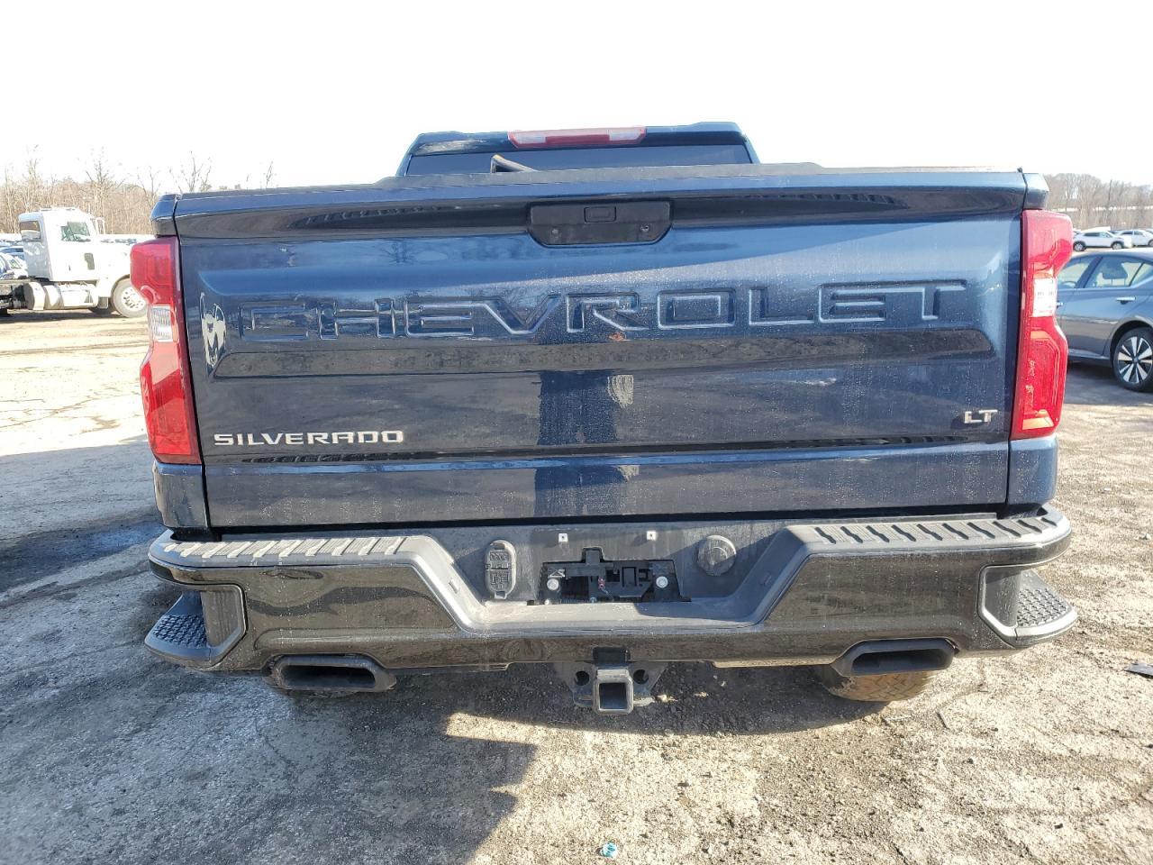 2019 Chevrolet Silverado VIN 3GCPYFED2KG287796 Copart auction photo, front end / minor dent/scratches damage thumbnail 6