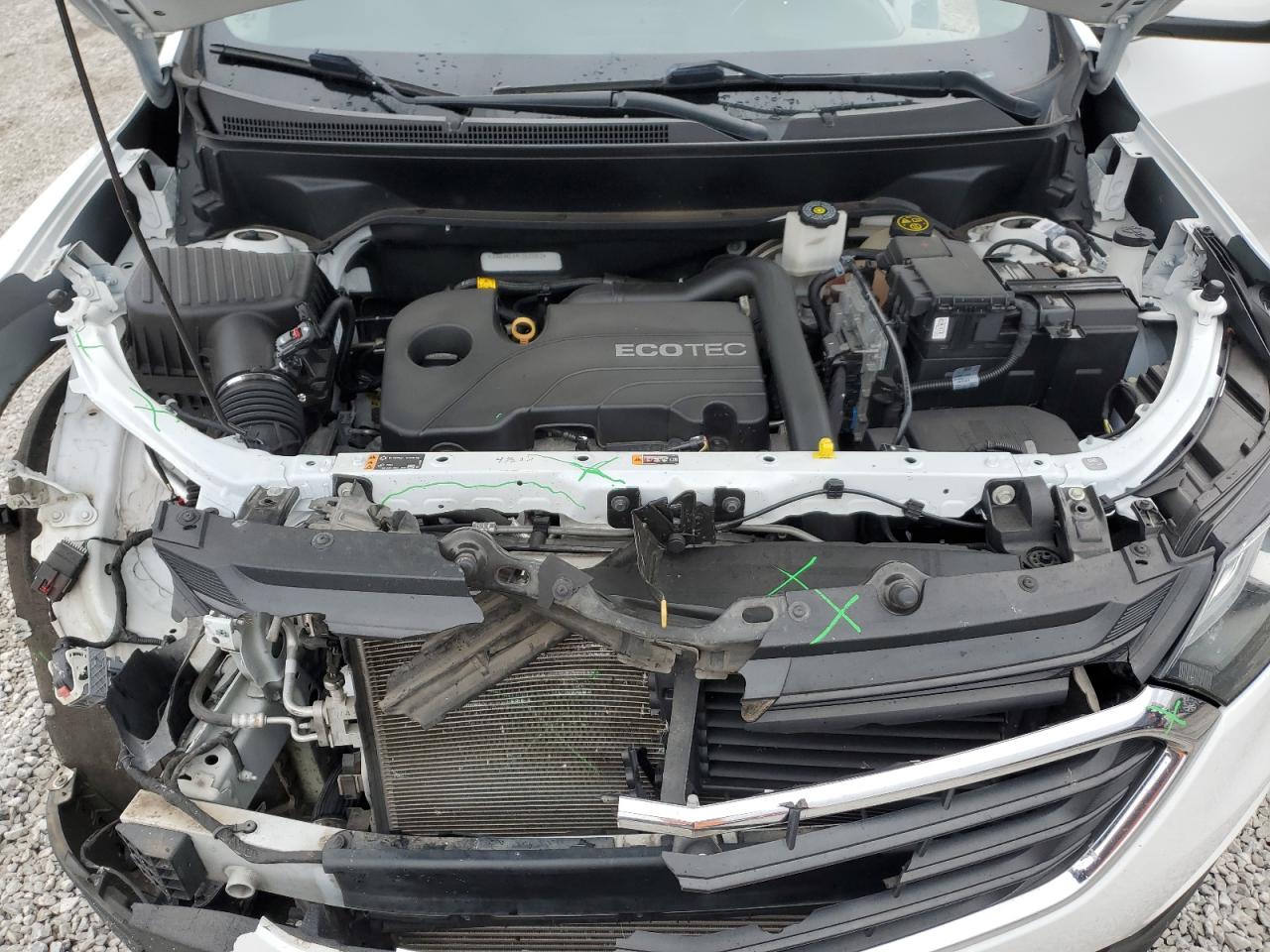 2020 Chevrolet Equinox VIN 3GNAXKEV4LS533912 Copart auction photo, front end damage thumbnail 12