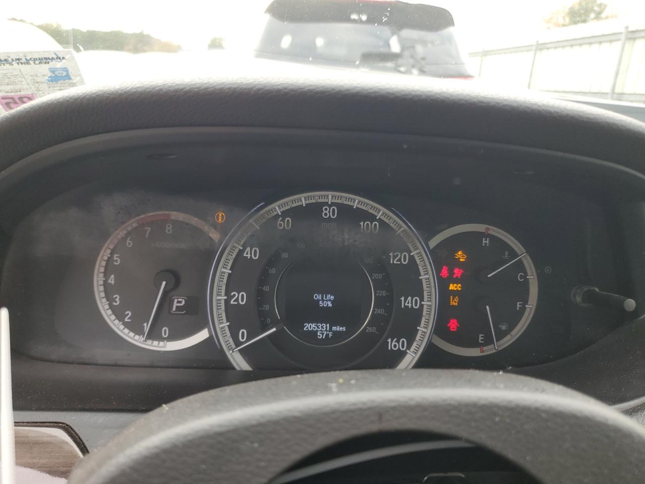 2017 Honda Accord VIN 1HGCR2F93HA151345 Copart auction photo, mechanical / front end damage thumbnail 9