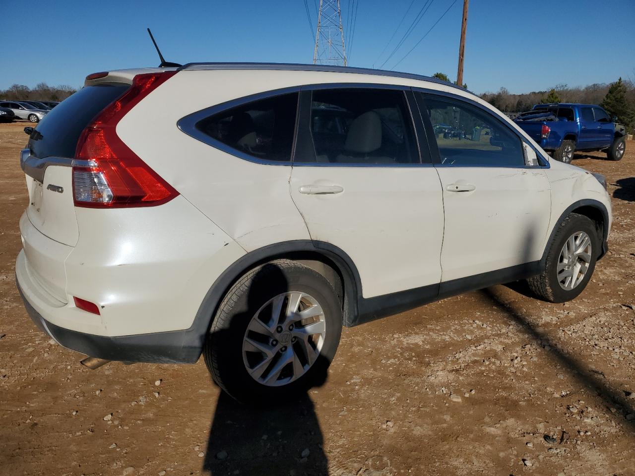 2015 Honda CR-V VIN 5J6RM4H75FL101542 Copart auction photo, all over damage thumbnail 3