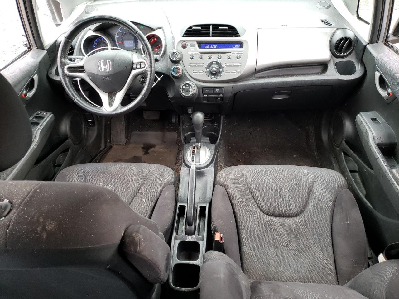 2010 Honda Fit VIN JHMGE8H40AS015608 Copart auction photo, all over damage thumbnail 8