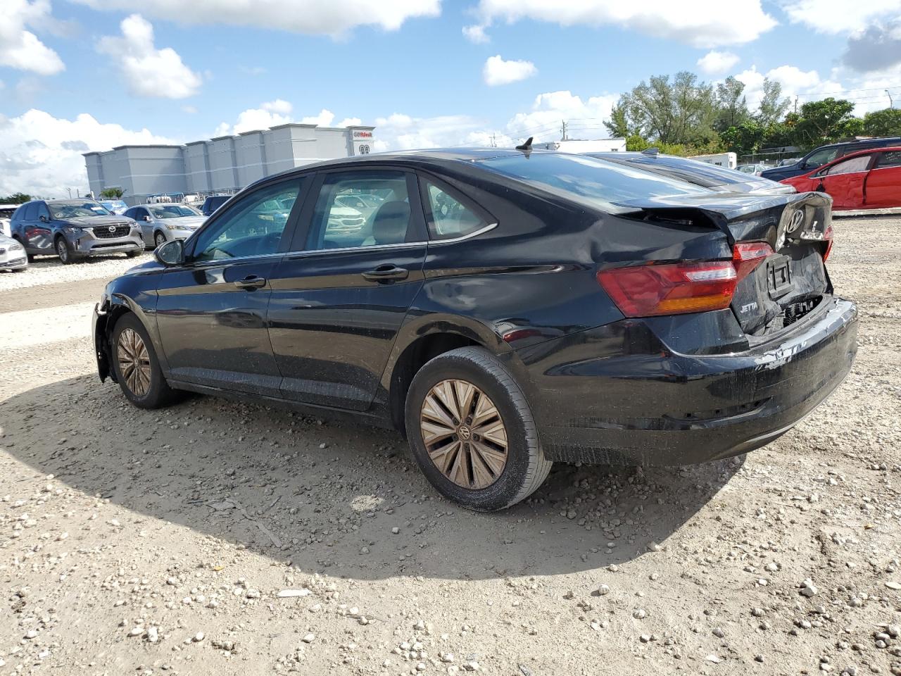 2019 Volkswagen Jetta VIN 3VWC57BUXKM141792 Copart auction photo, rear end damage thumbnail 2