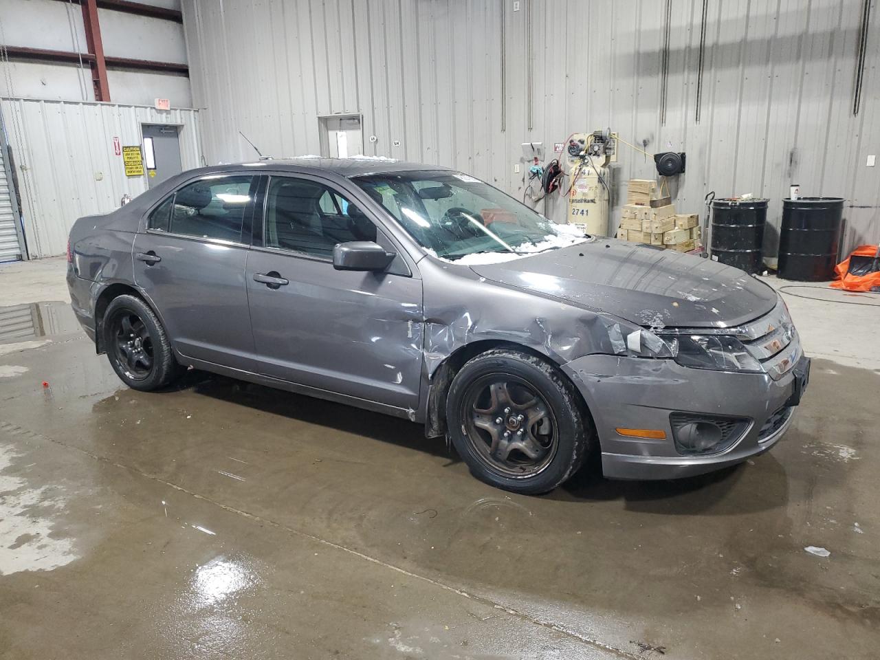 2011 Ford Fusion VIN 3FAHP0HG4BR344505 Copart auction photo, front end / side damage thumbnail 4