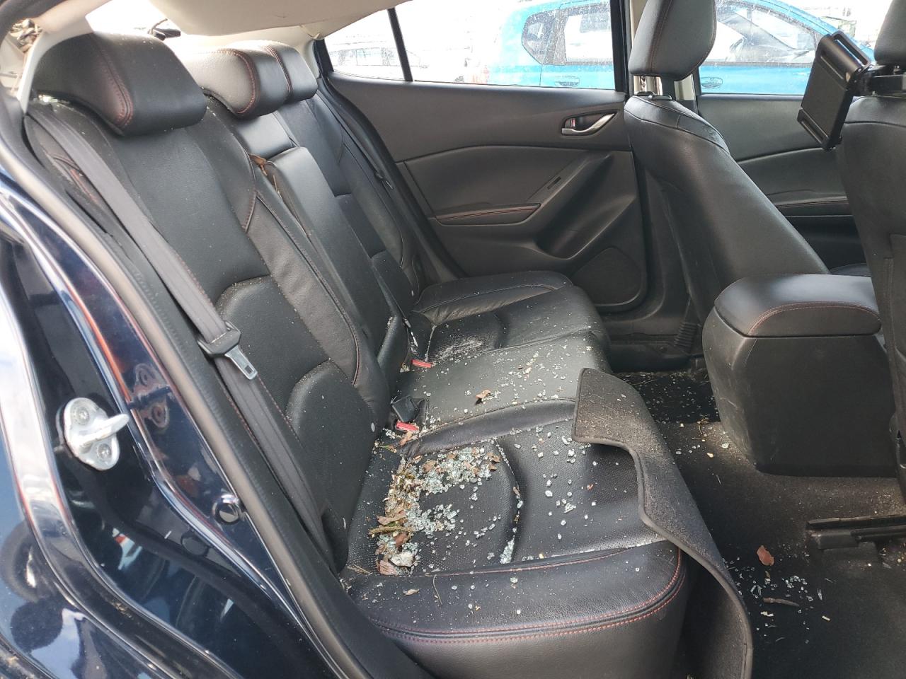 2014 Mazda 3 VIN JM1BM1W37E1159197 Copart auction photo, top/roof damage thumbnail 10