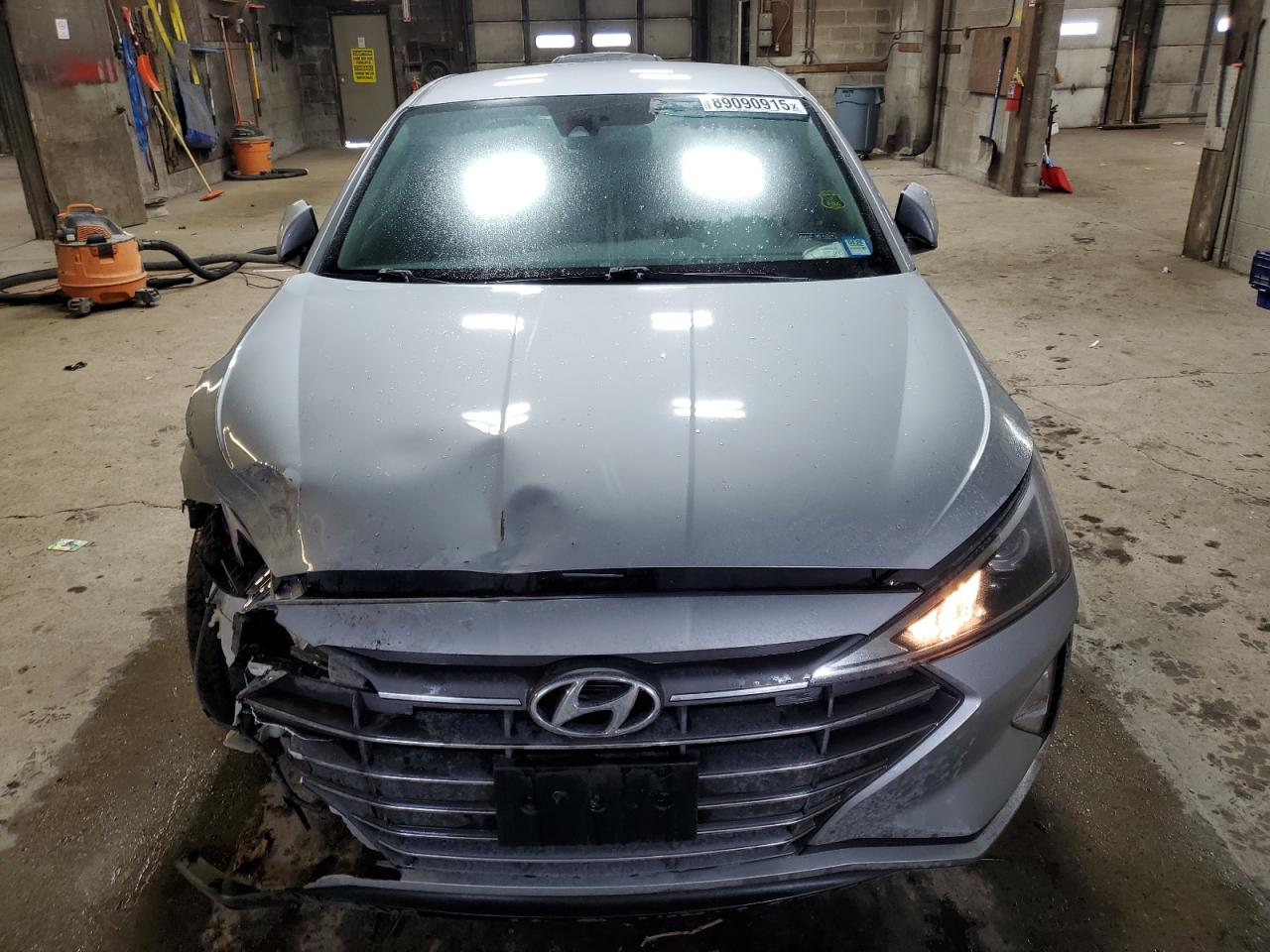2020 Hyundai Elantra VIN KMHD74LF1LU944371 Copart auction photo, undercarriage / front end damage thumbnail 5