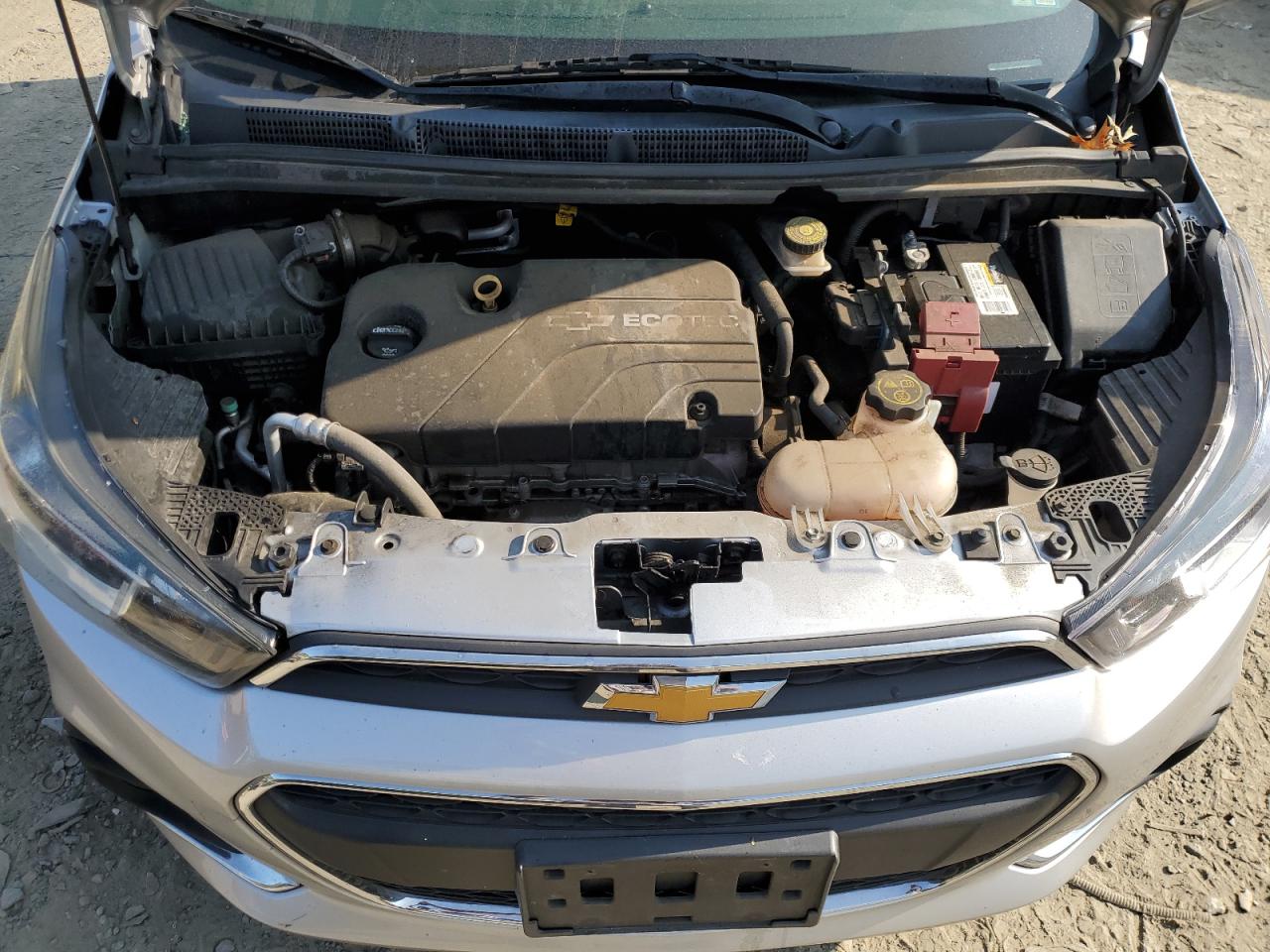 2016 Chevrolet Spark VIN KL8CD6SAXGC618938 Copart auction photo, side damage thumbnail 13