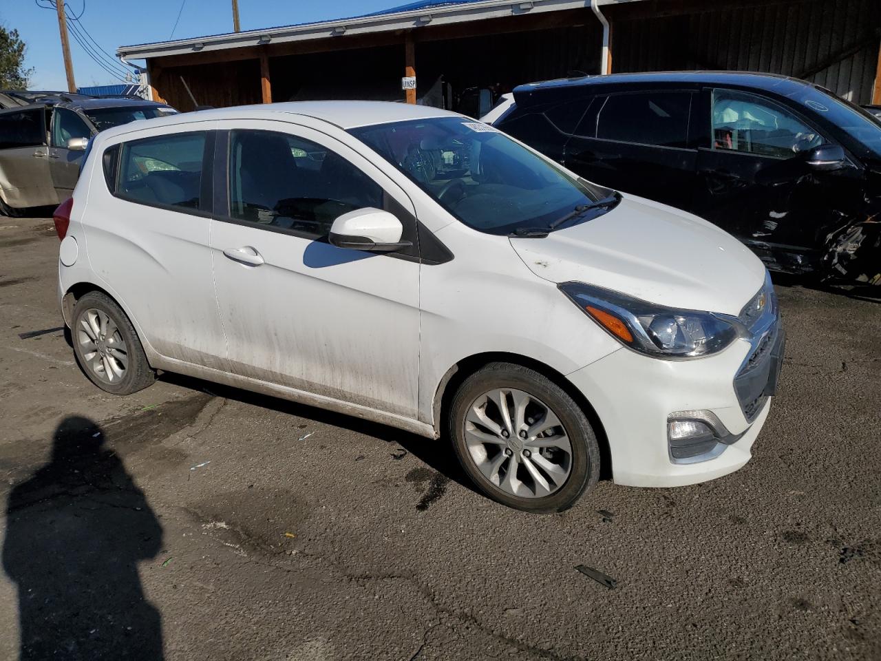 2020 Chevrolet Spark VIN KL8CD6SA7LC448449 Copart auction photo, undercarriage damage thumbnail 4