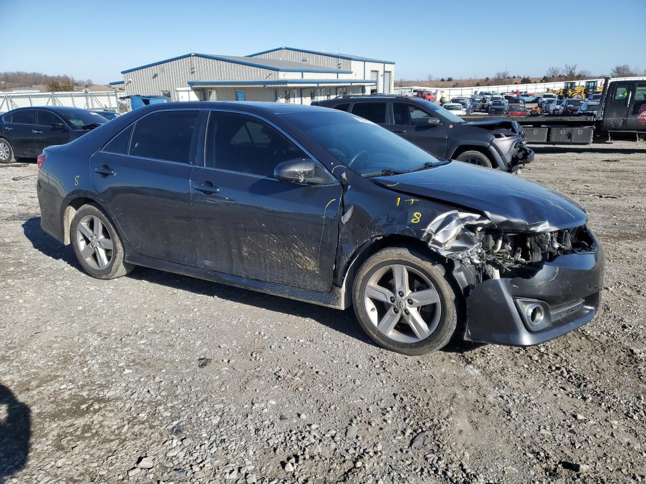 2013 Toyota Camry VIN 4T1BF1FK1DU652464 Copart auction photo, front end damage thumbnail 4