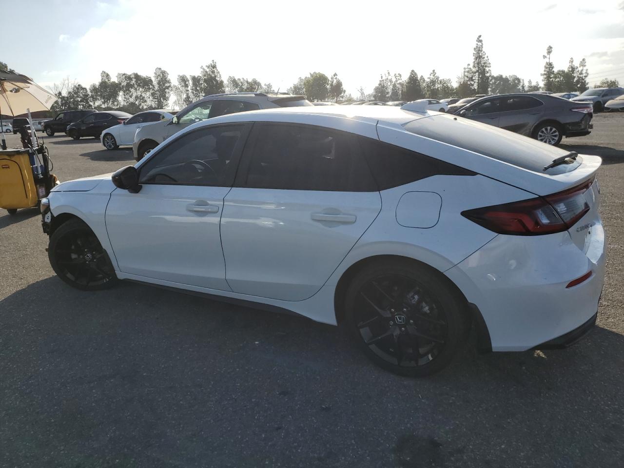 2024 Honda Civic VIN 19XFL2H83RE026930 Copart auction photo, front end / side damage thumbnail 2
