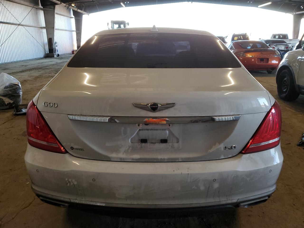 2017 Genesis G90 VIN KMHG54JH7HU029720 Copart auction photo, front end damage thumbnail 6