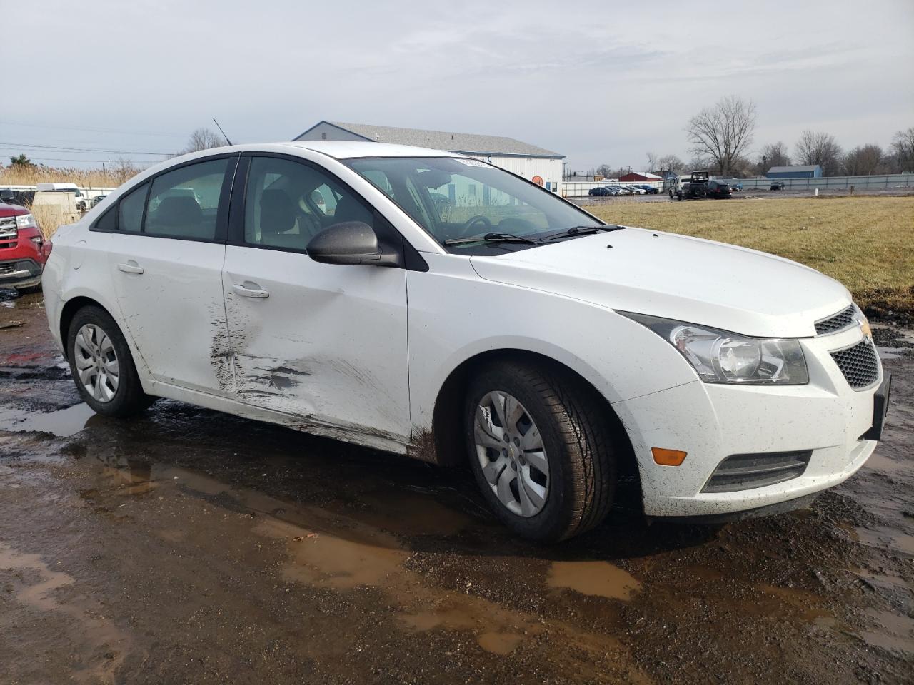2014 Chevrolet Cruze VIN 1G1PA5SG2E7415413 Copart auction photo, side damage thumbnail 4