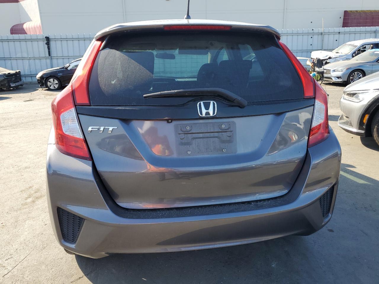 2017 Honda Fit VIN 3HGGK5G55HM707452 Copart auction photo, side damage thumbnail 6