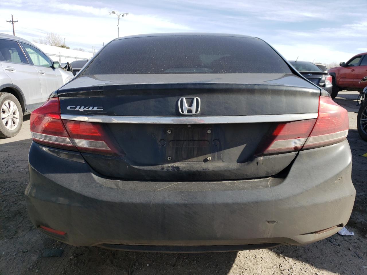 2014 Honda Civic VIN 19XFB2F56EE016012 Copart auction photo, front end / hail damage thumbnail 6